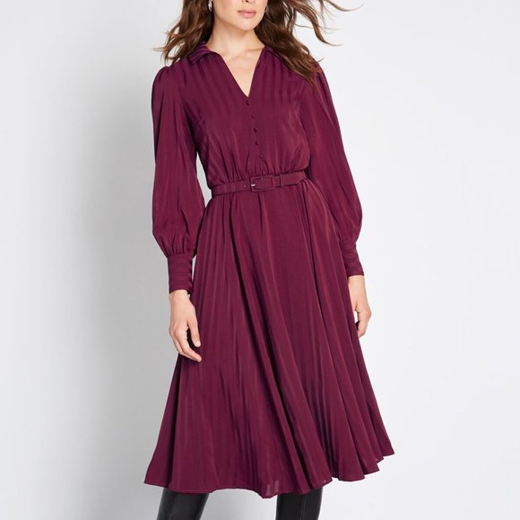 Modcloth Dresses & Skirts - NWOT ModCloth • Classy Announcement A-Line Dress